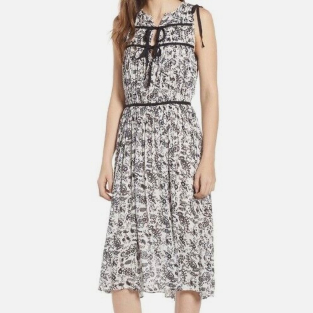 $350 Rebecca Minkoff black/white dress size medium